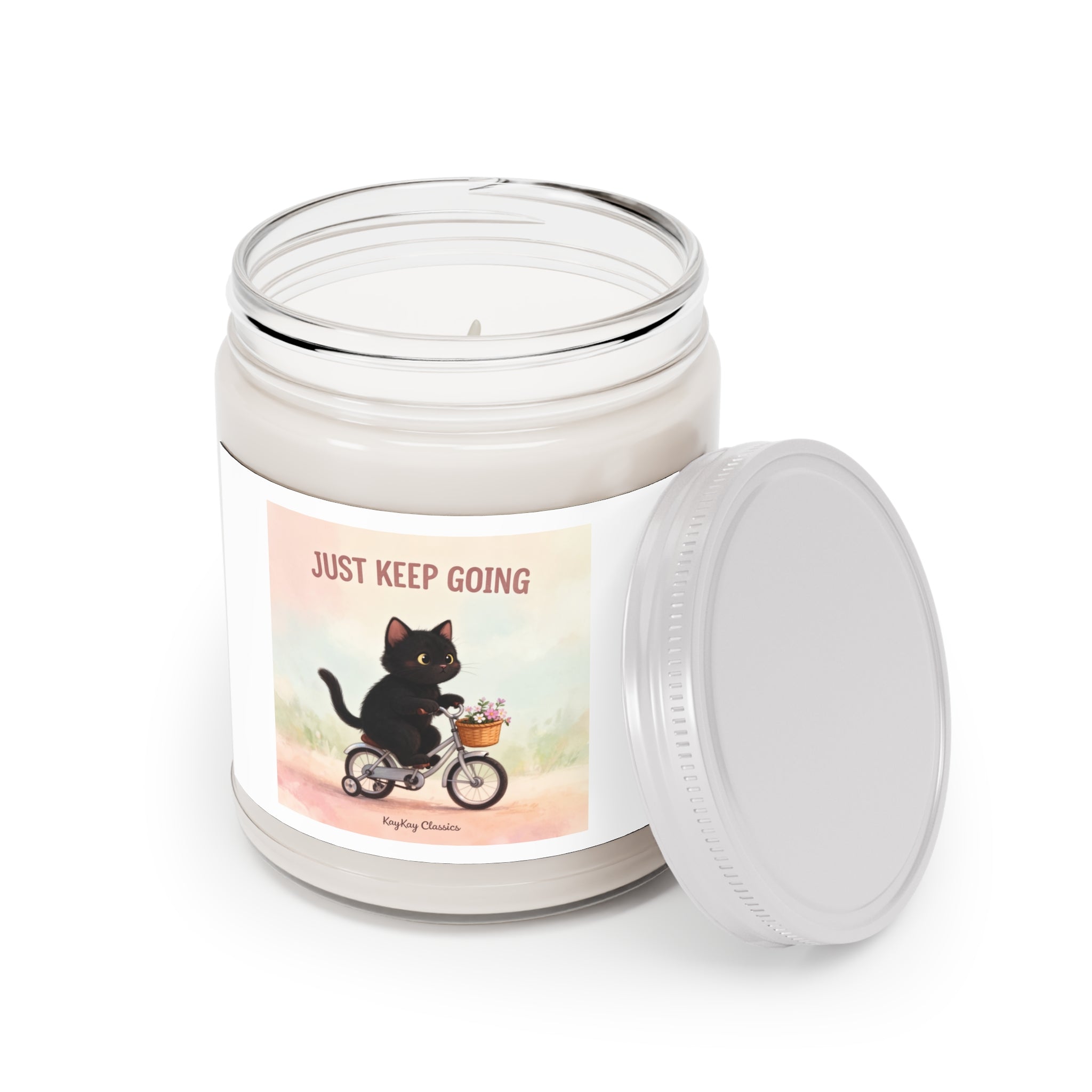 JUST KEEP GOING Cat Scented Candle