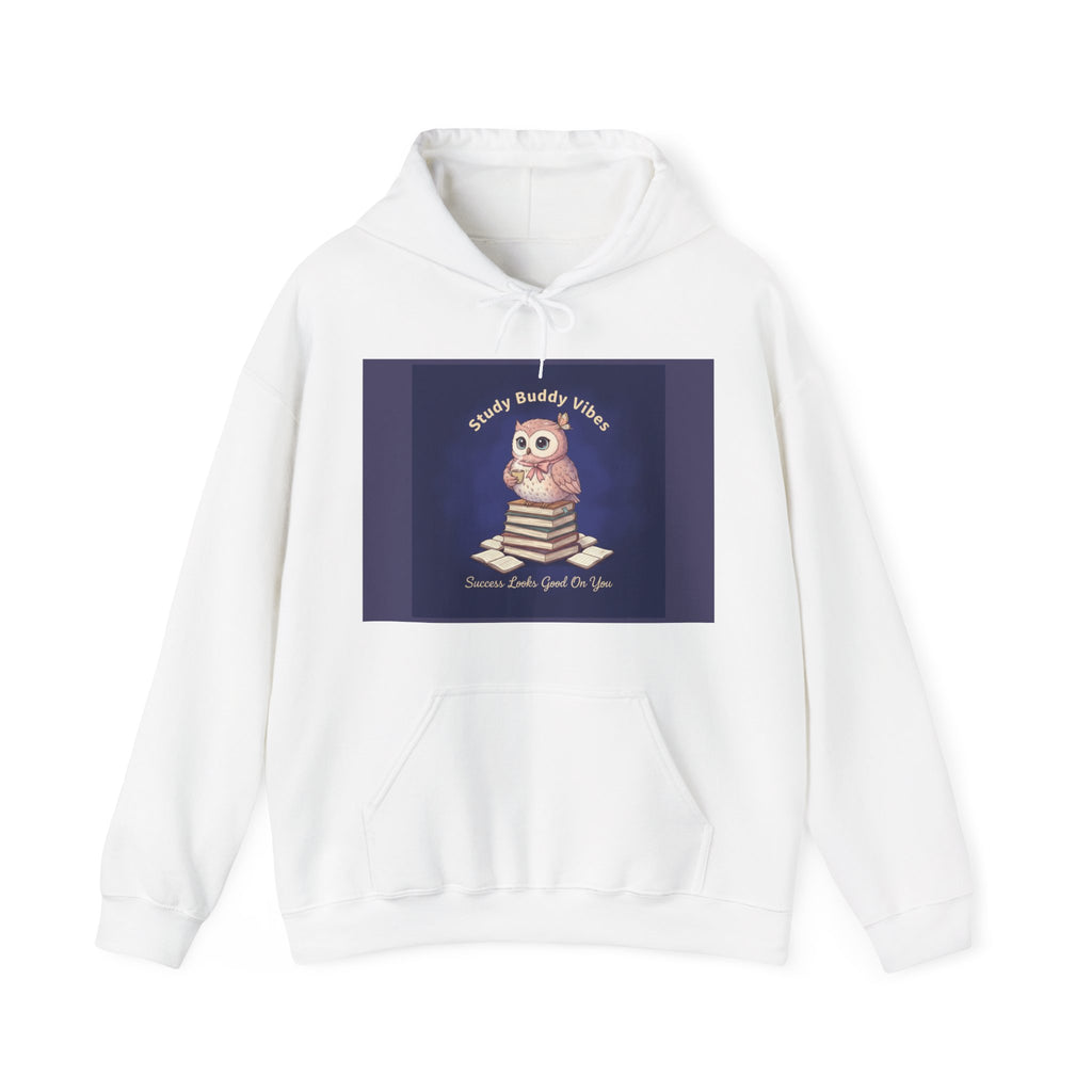 Owl Hoodie – Study Buddy Vibes Success Looks Good on