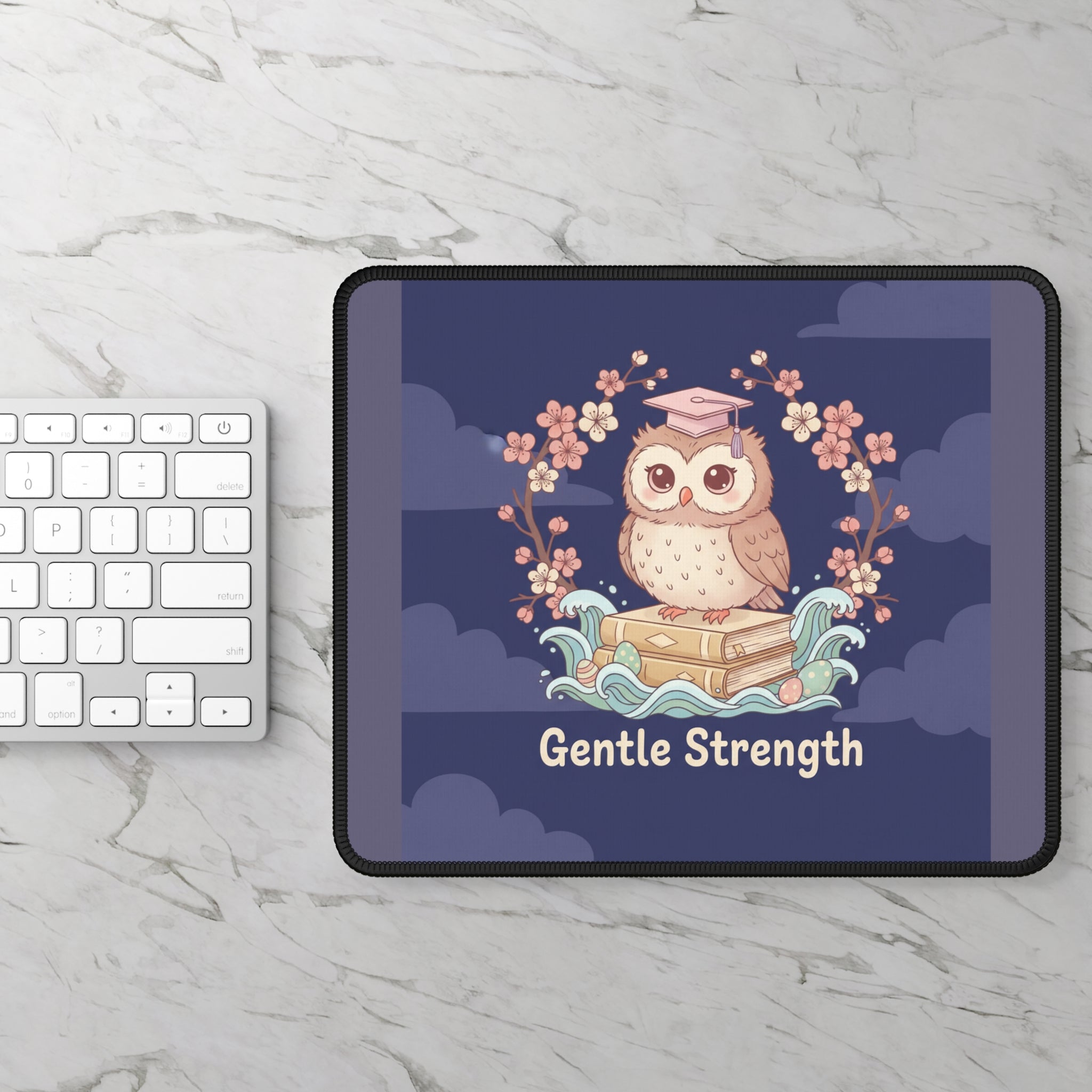 Owl Mouse Pad – Gentle Strength