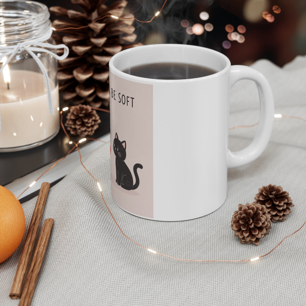 LOVE CAN BE SOFT Mug 11oz
