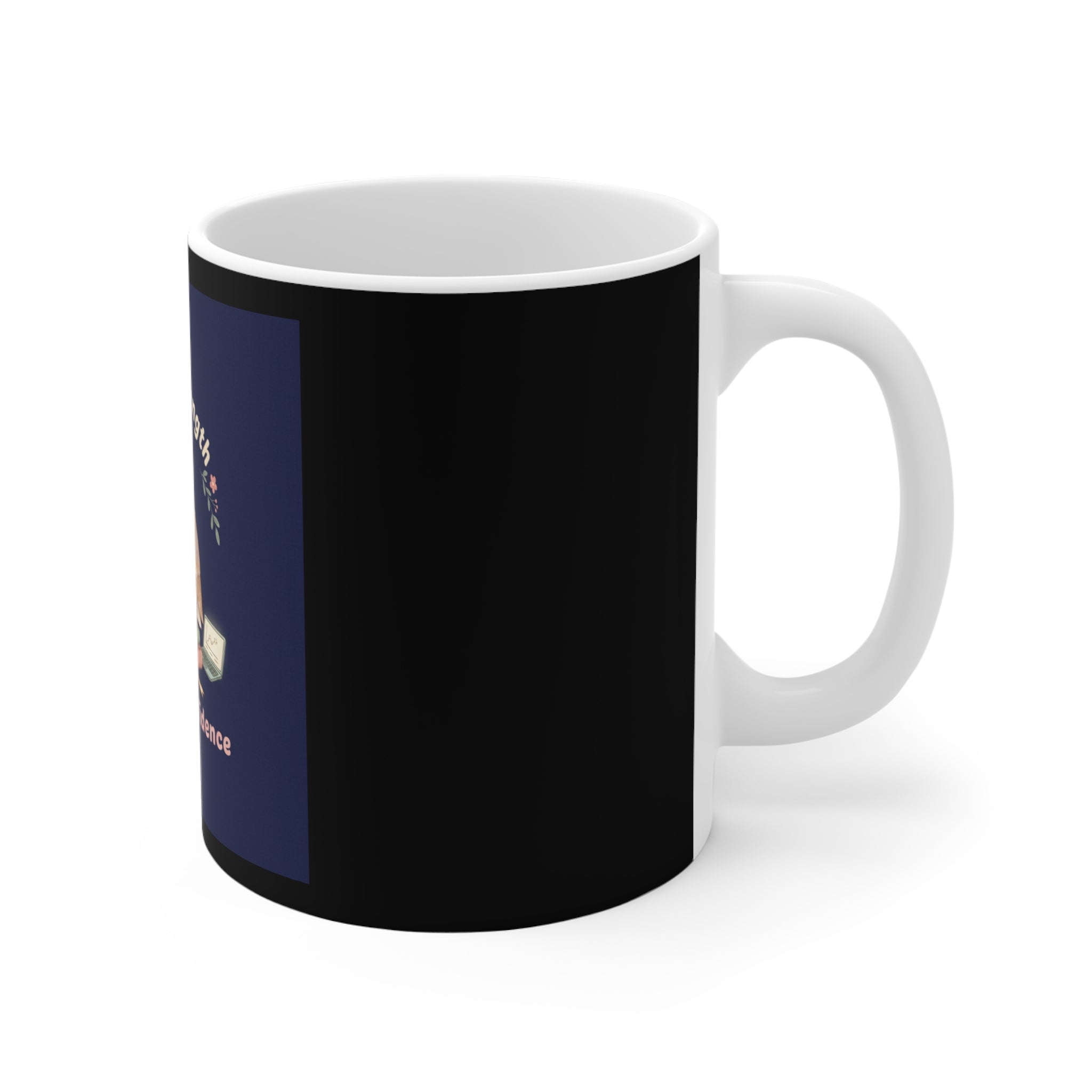 Owl Mug 11oz – Gentle Strength Coffee Confidence
