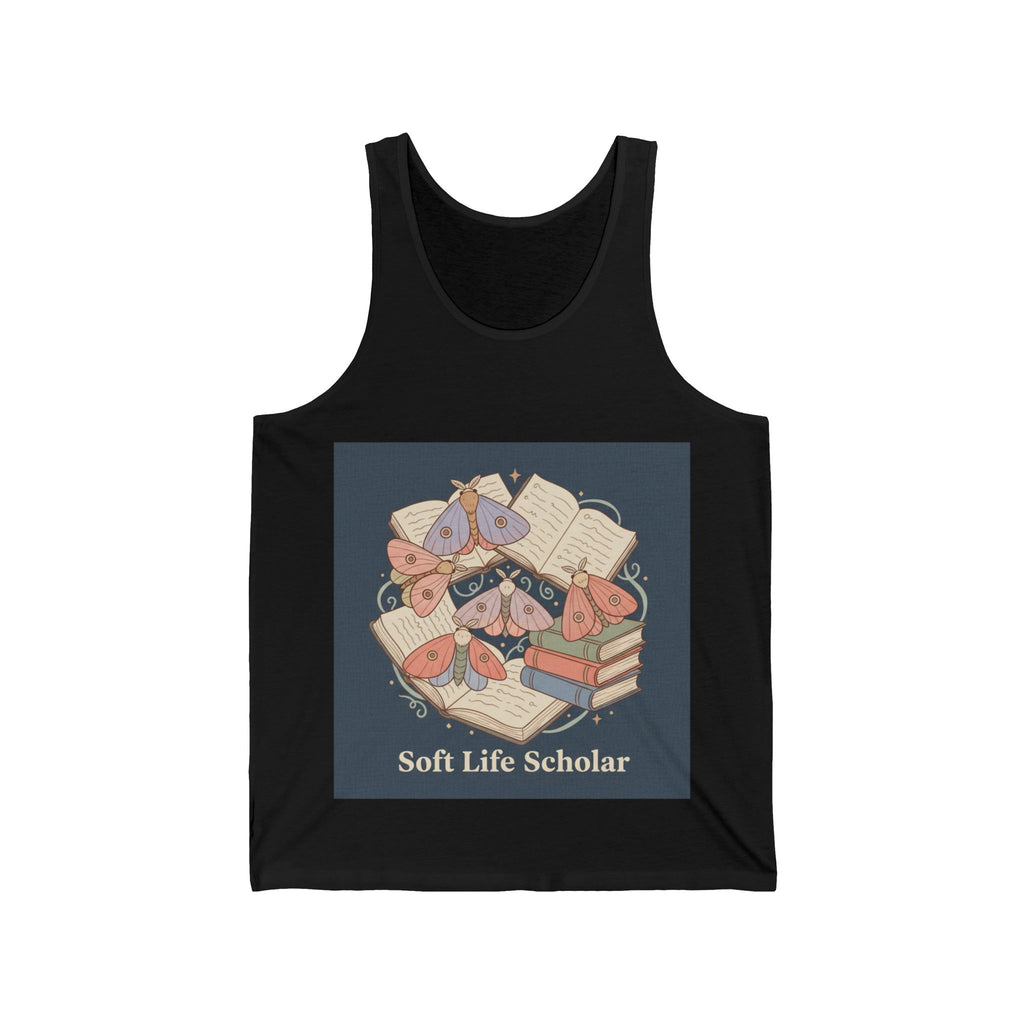 soft life scholar square Tank Top