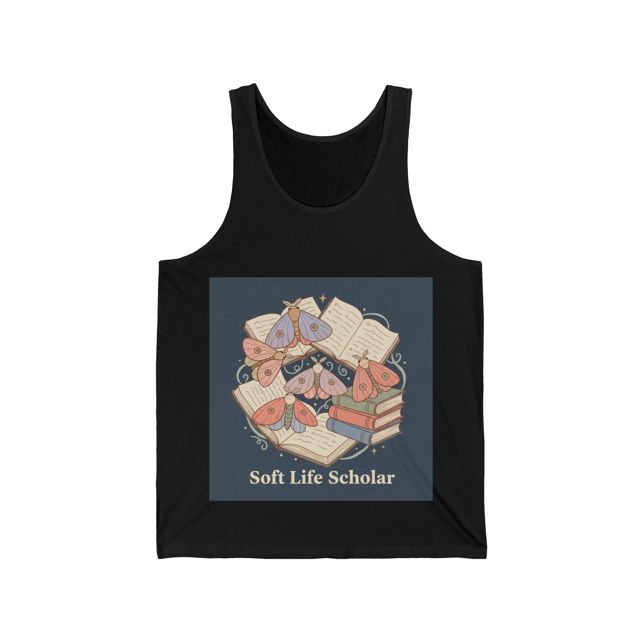 soft life scholar square Tank Top