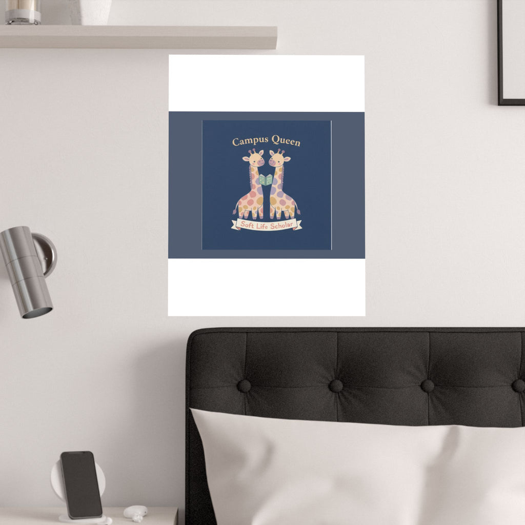 Giraffes Poster – Campus Queen Soft Life Scholar