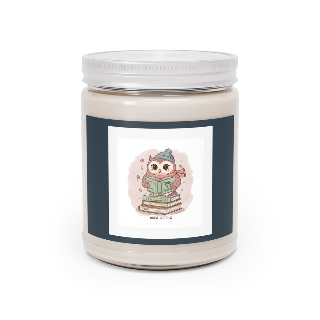 Owl Scented Candle – Bloom at Your Own Pace