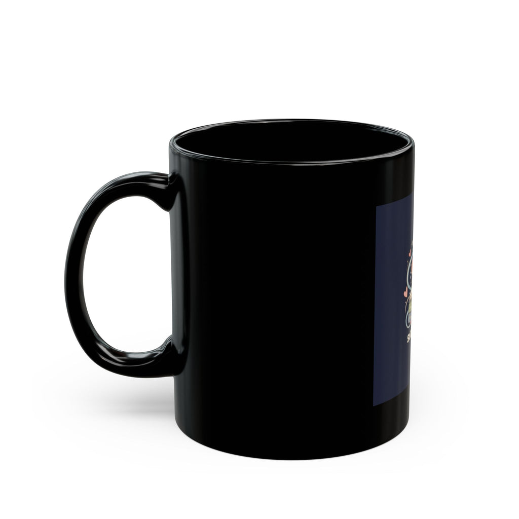 Still Becoming Goldfish Black Mug 11oz