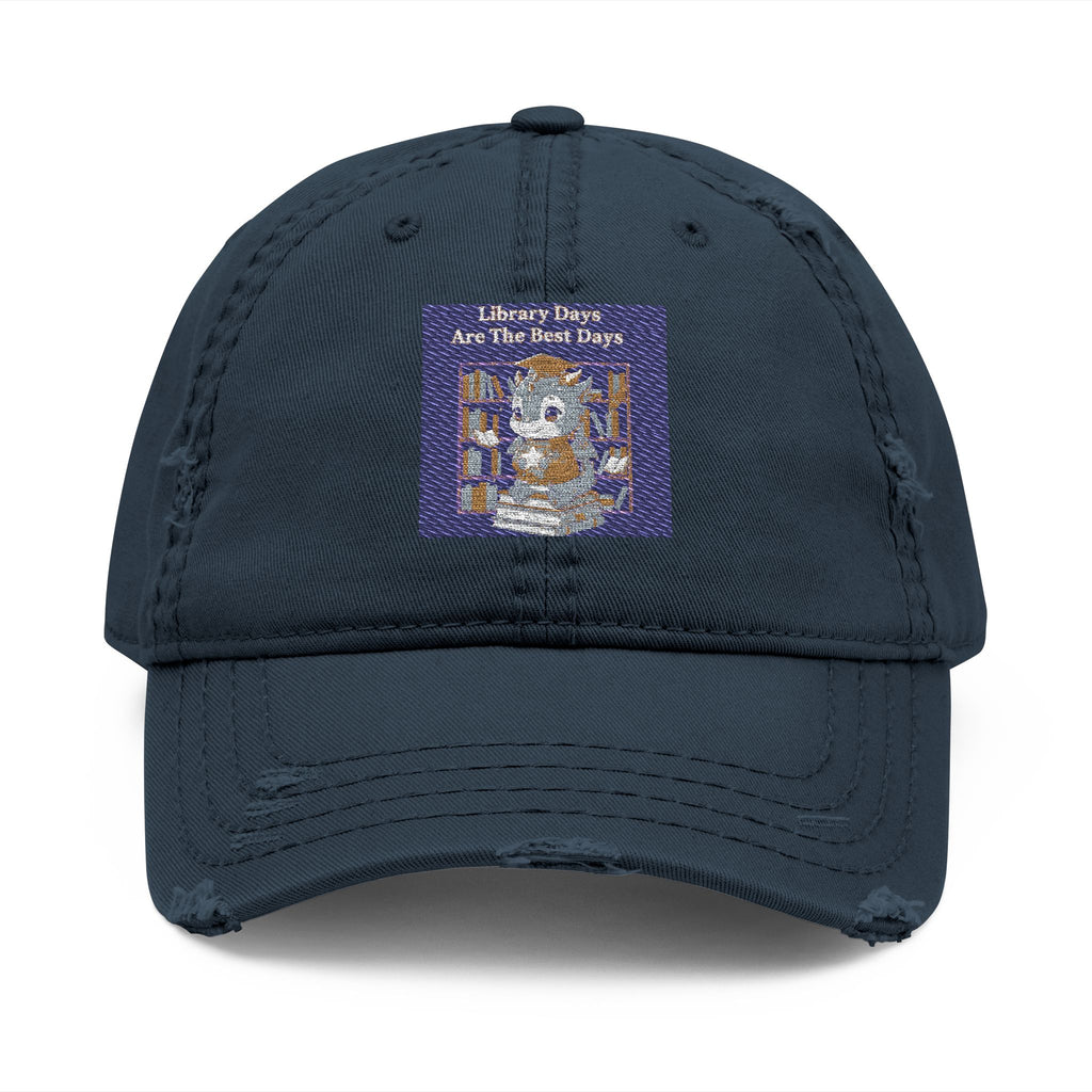 Bunny Dad Hat – Library Days Are the Best Days