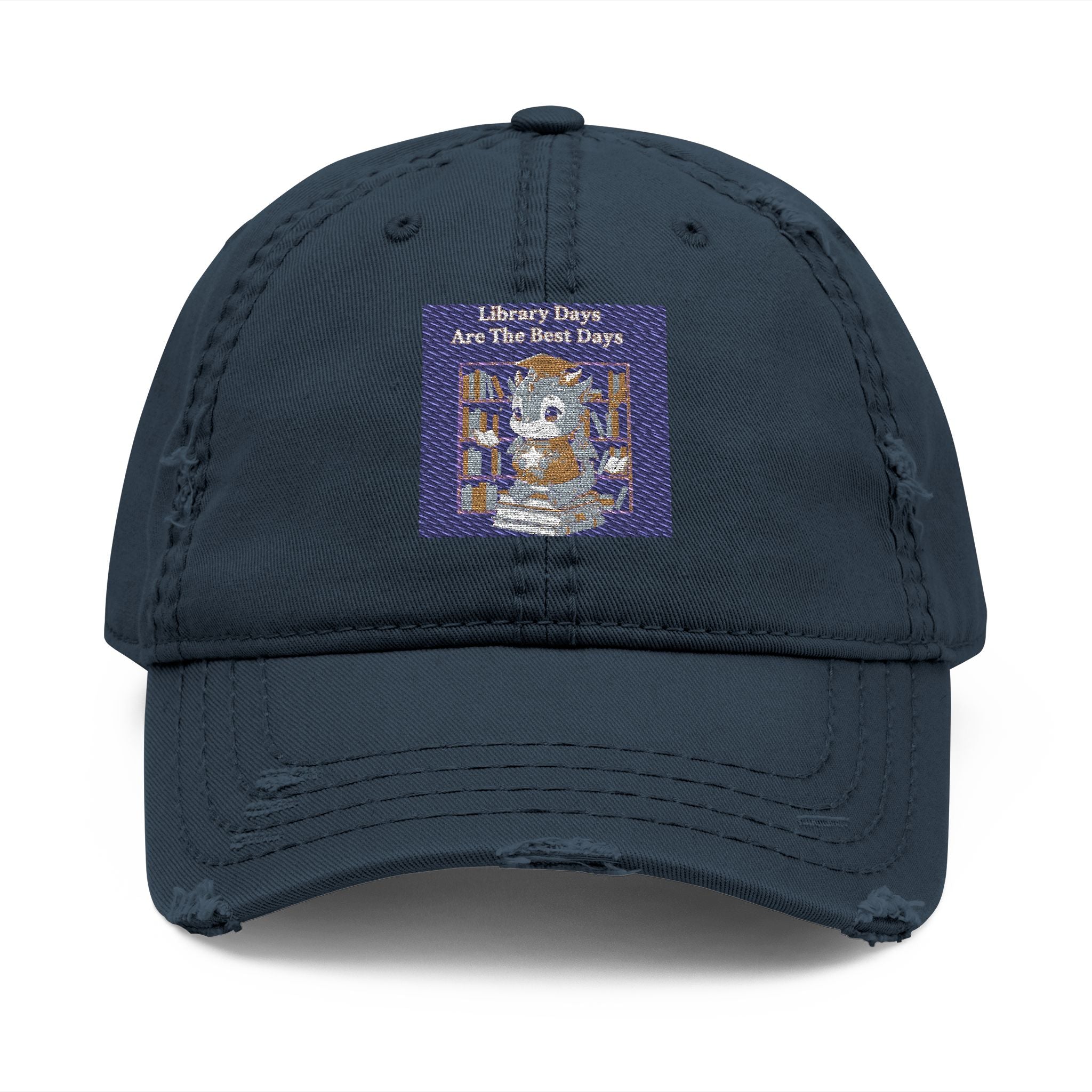 Bunny Dad Hat – Library Days Are the Best Days