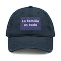 "La familia es todo" Black Cat Dad Hat | College Girl Gift | Fashion | KayKay Classics