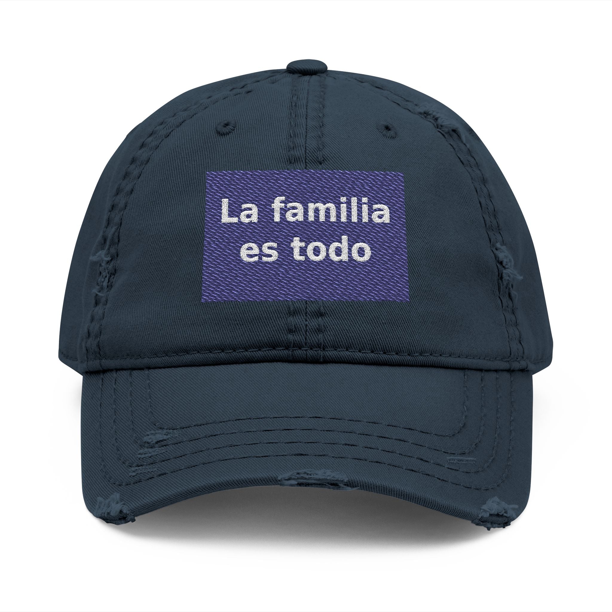 "La familia es todo" Black Cat Dad Hat | College Girl Gift | Fashion | KayKay Classics