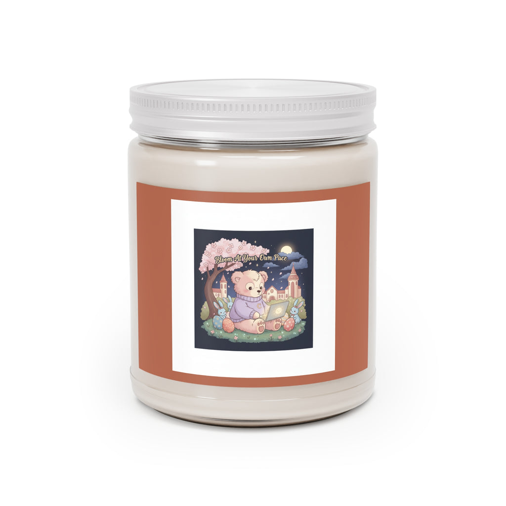 Bear Scented Candle – Bloom at Your Own Pace
