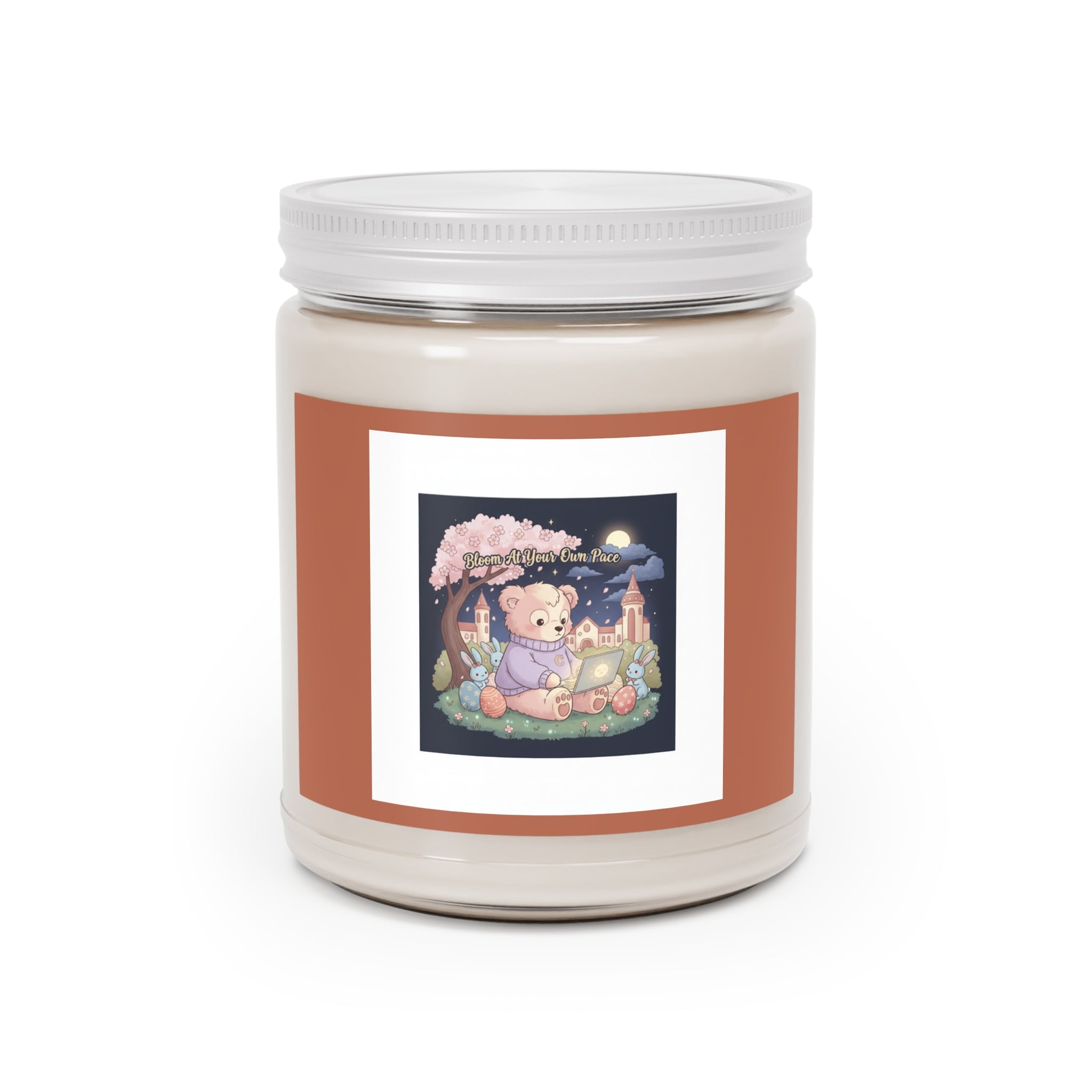 Bear Scented Candle – Bloom at Your Own Pace