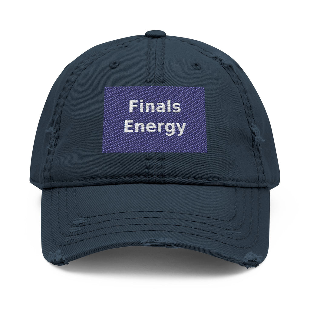 "Finals Energy" Black Cat Dad Hat | Trendy Gift for Her | Lifestyle | KayKay Classics