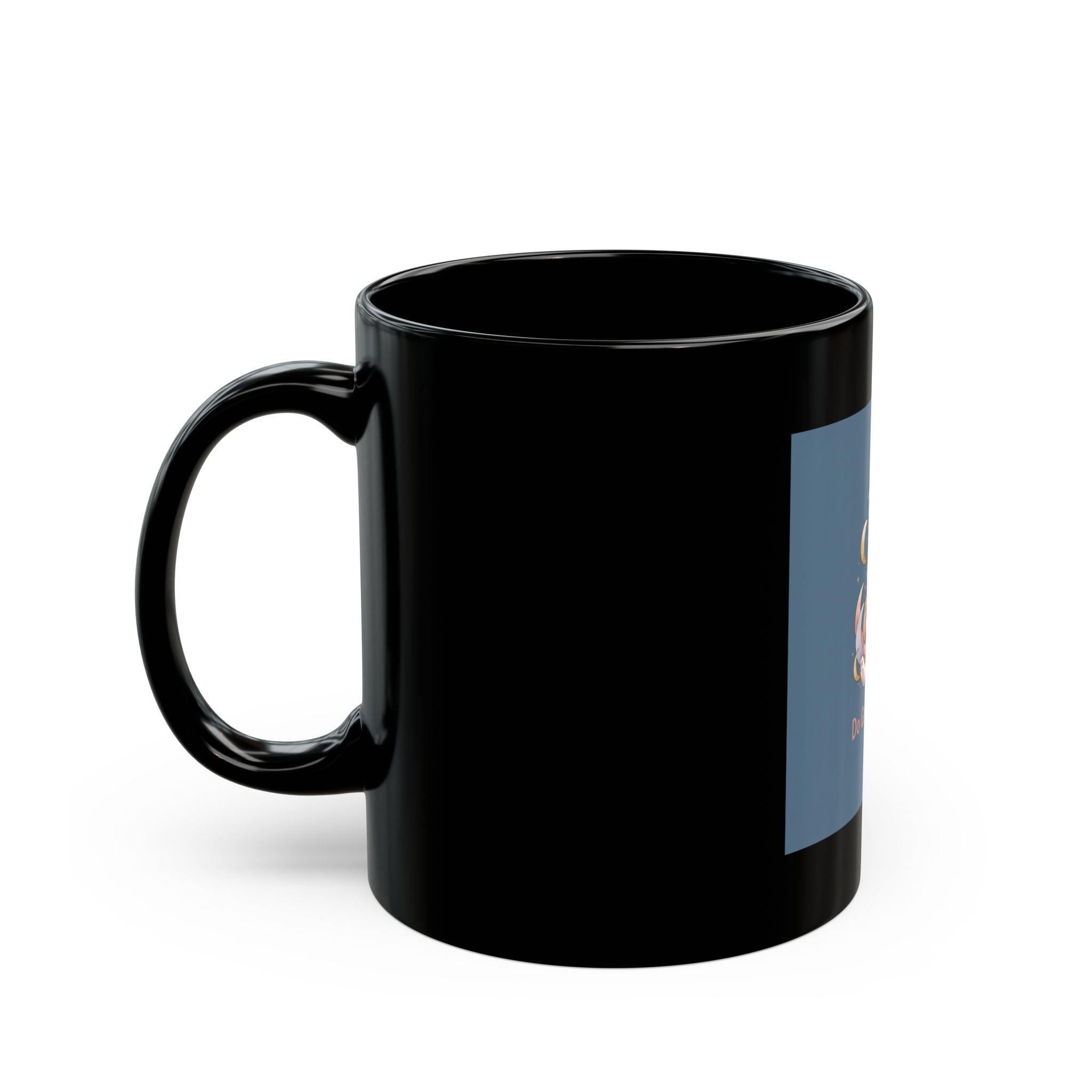 Bunny Black Mug 11oz – Do Good Be Good