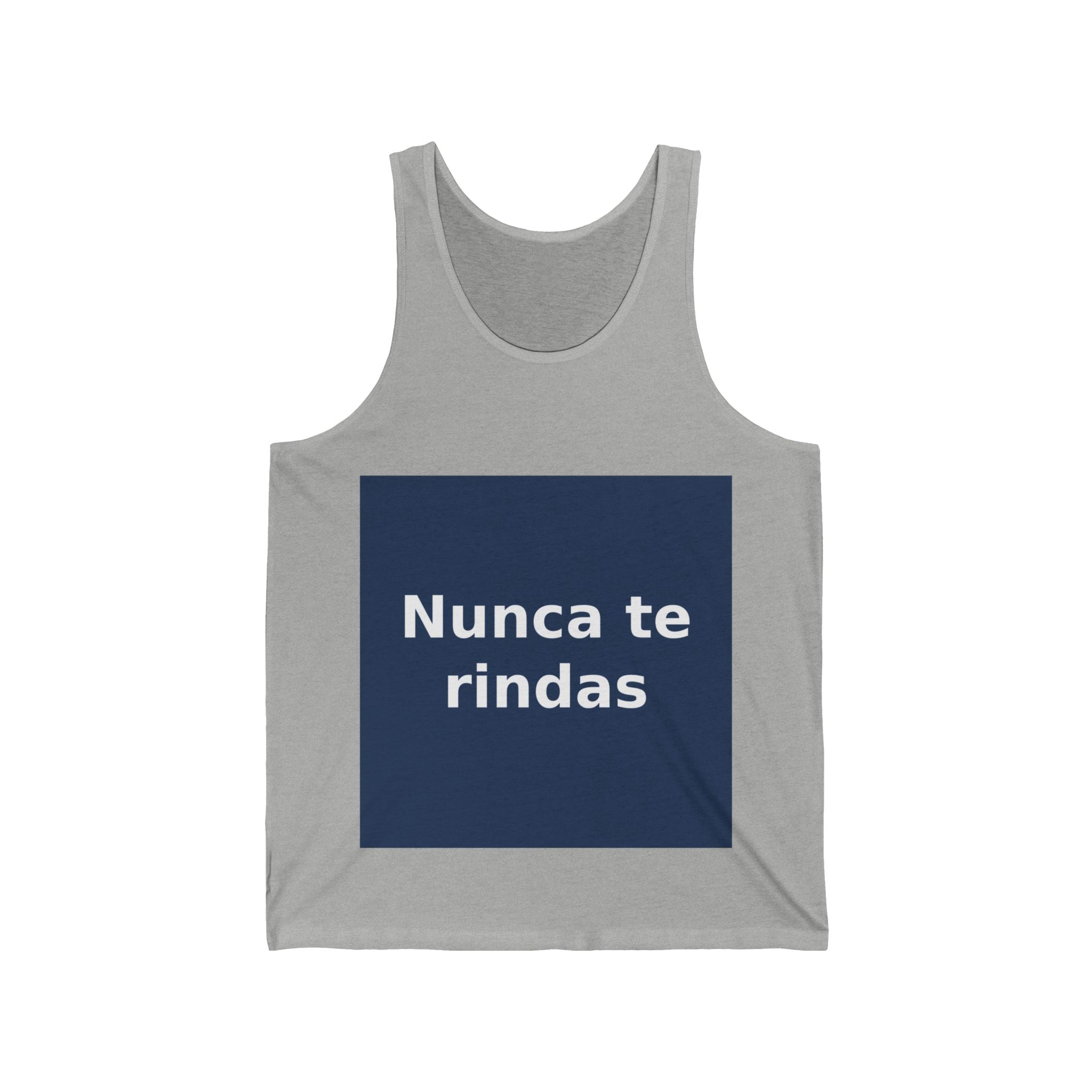 "Nunca te rindas" Black Cat Tank Top | College Girl Gift | Fashion | KayKay Classics