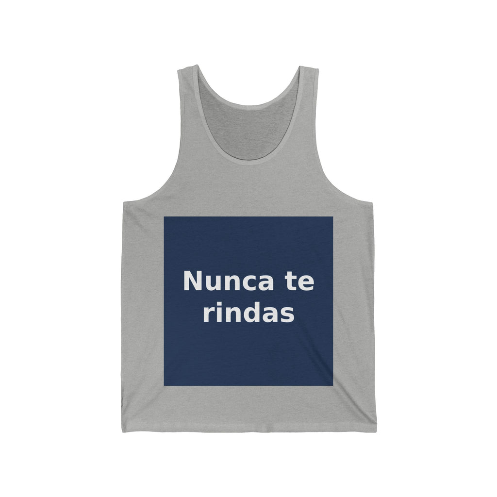"Nunca te rindas" Black Cat Tank Top | College Girl Gift | Fashion | KayKay Classics