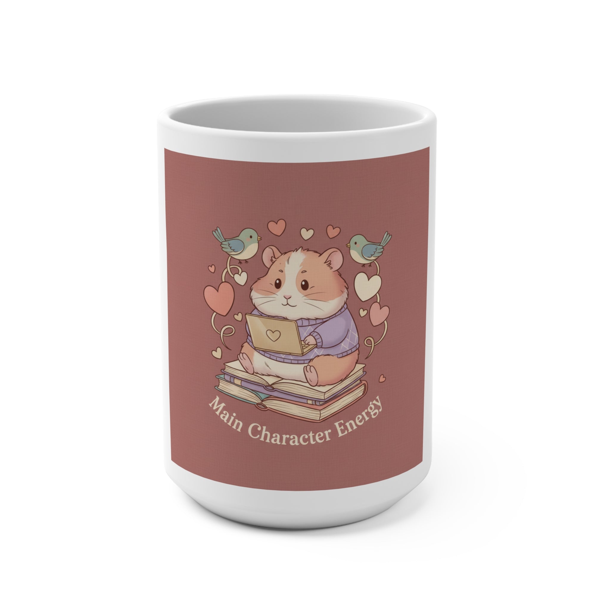 Main Character Energy Hamster Mug 15oz