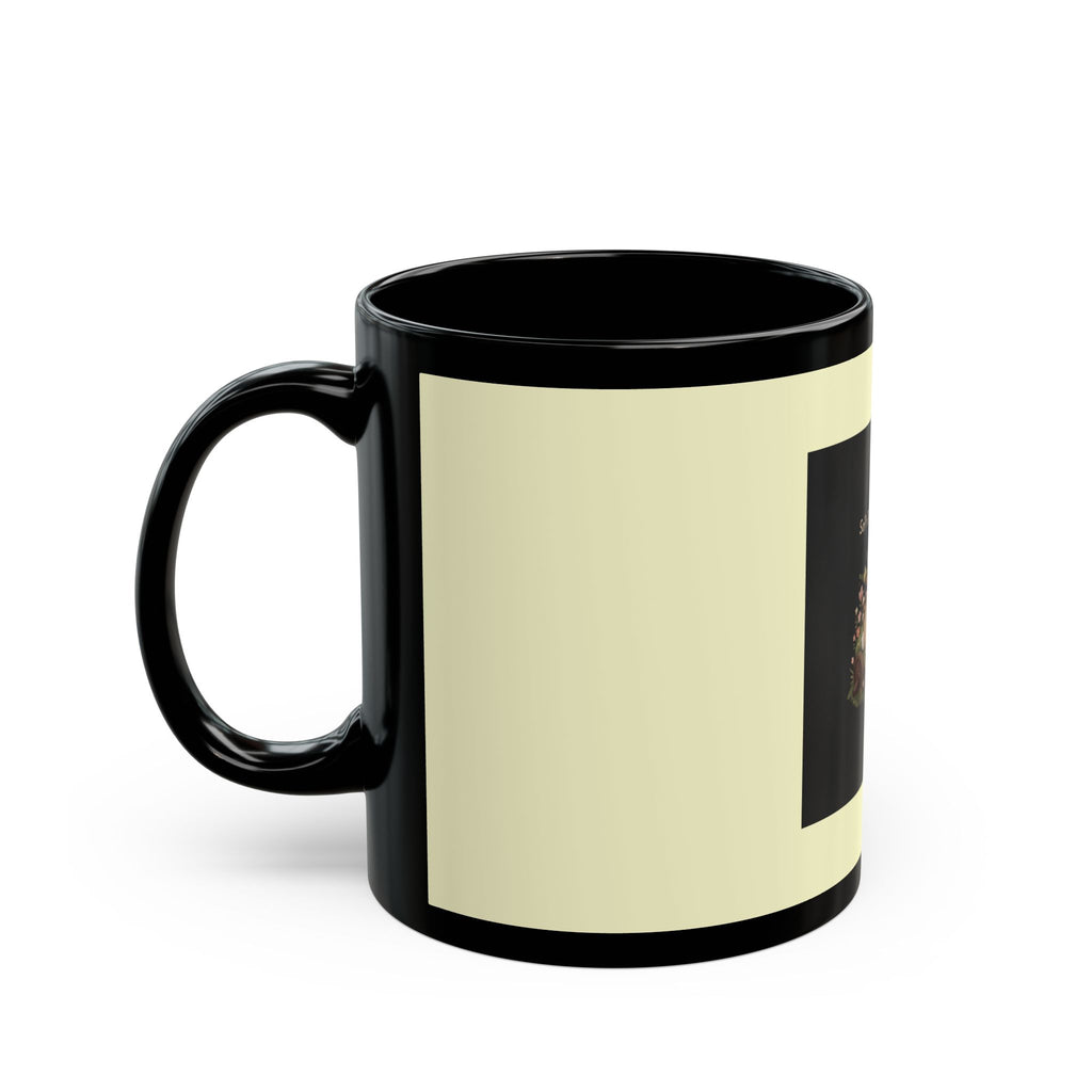 Dragon Black Mug 11oz – Soft Doesnt Mean Weak