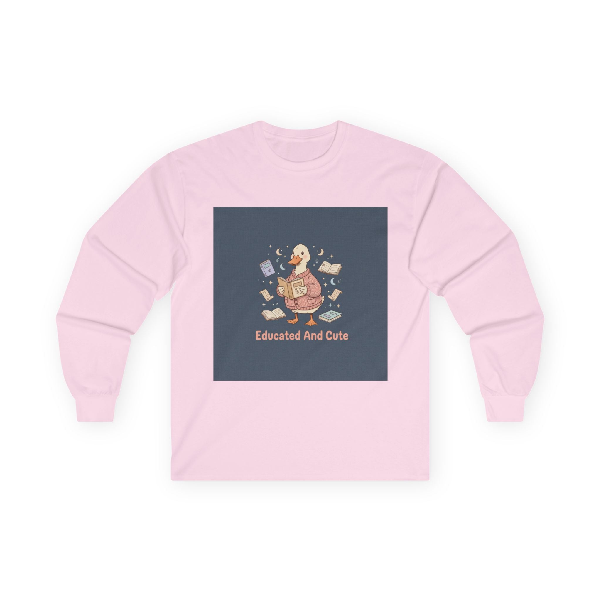 educated and cute Long Sleeve Tee