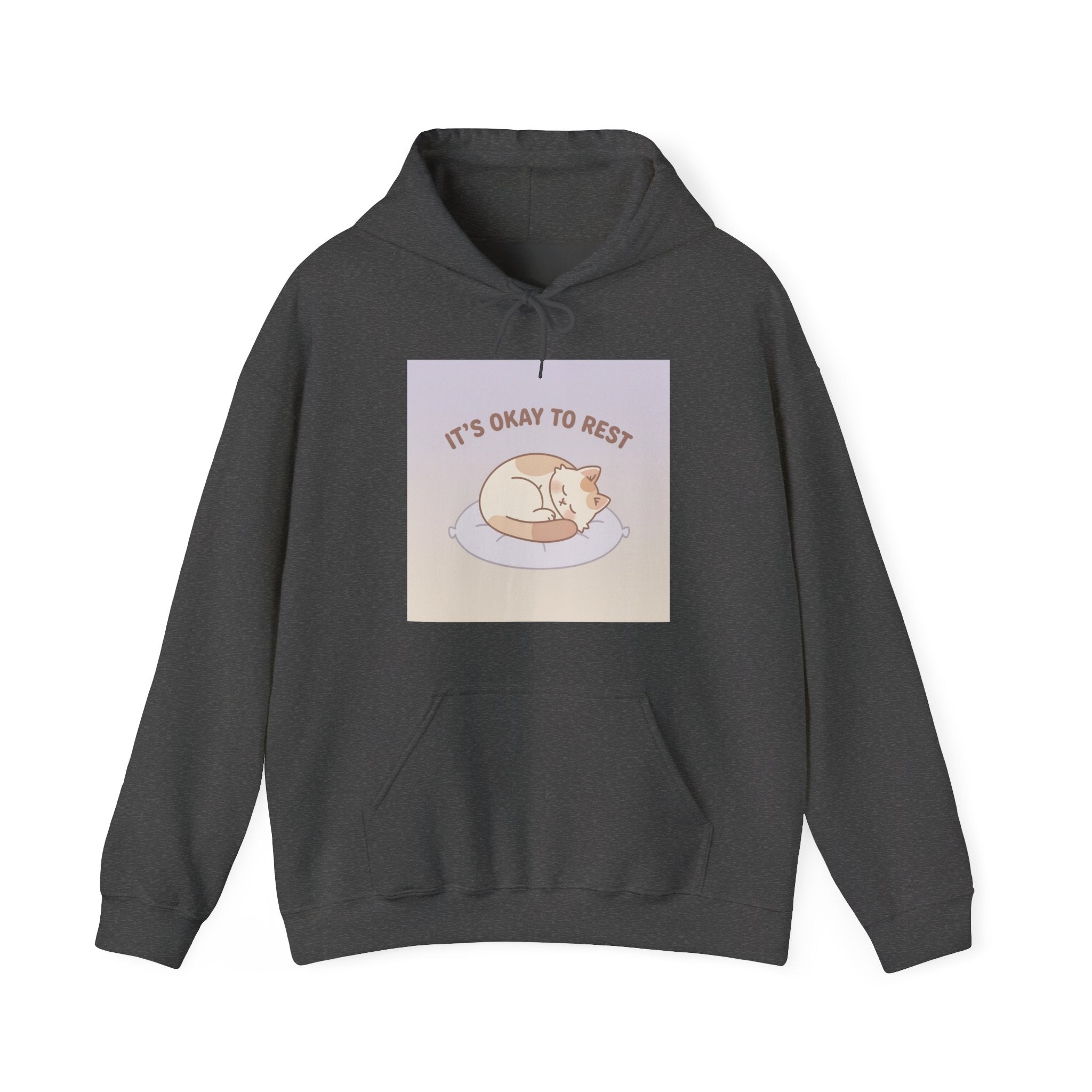 ITS OKAY TO REST Cat Hoodie