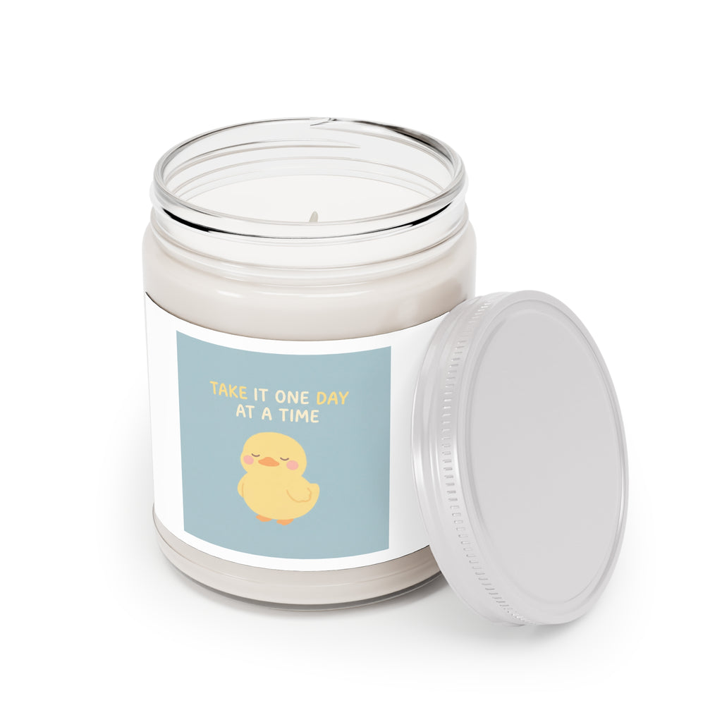 TAKE IT ONE DAY AT A TIME Duck Scented Candle