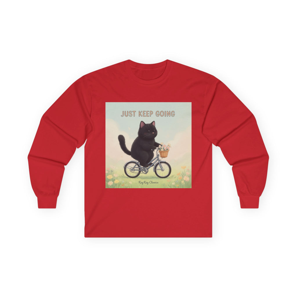JUST KEEP GOING Long Sleeve Tee