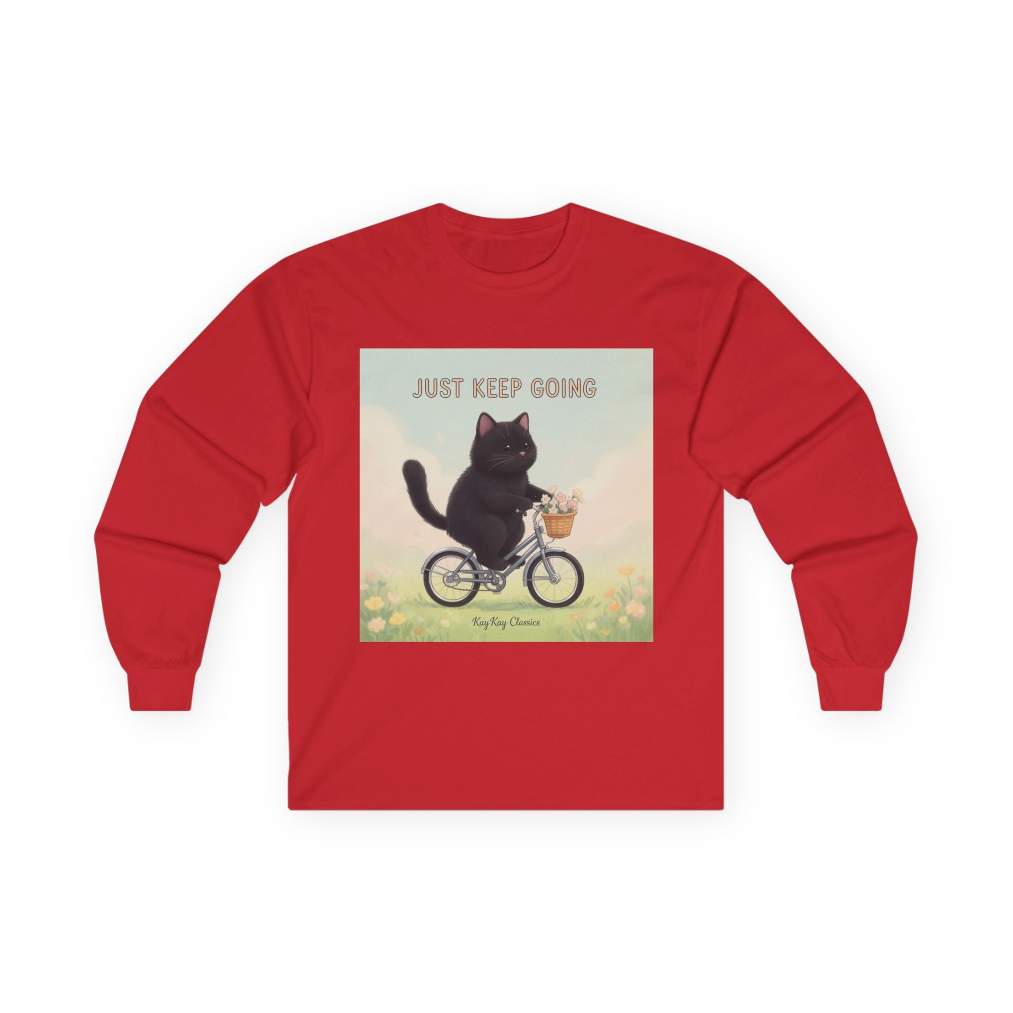JUST KEEP GOING Long Sleeve Tee