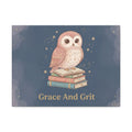 Owl Canvas Print – Grace and Grit