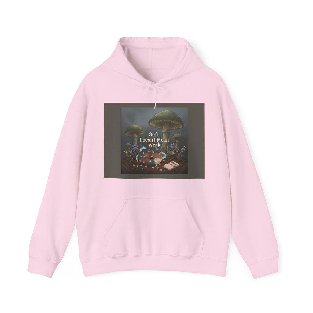 Fox Hoodie – Soft Doesnt Mean Weak