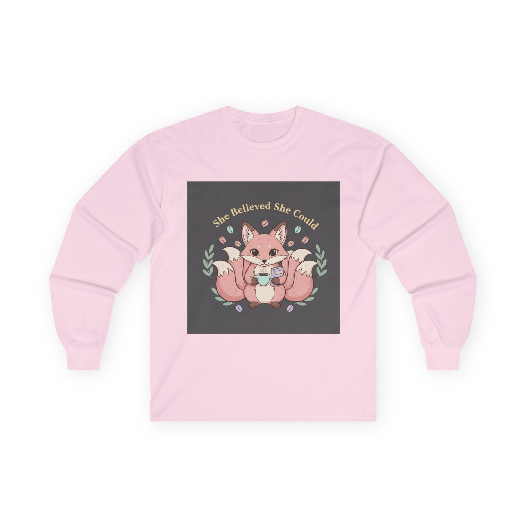 Fox Long Sleeve Tee – She Believed She Could