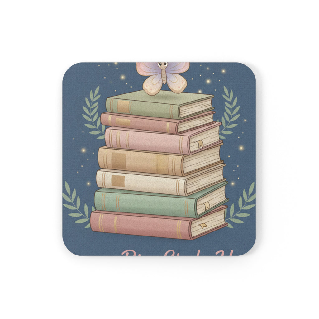 Butterfly Cork Coaster – Dream Big Study Hard