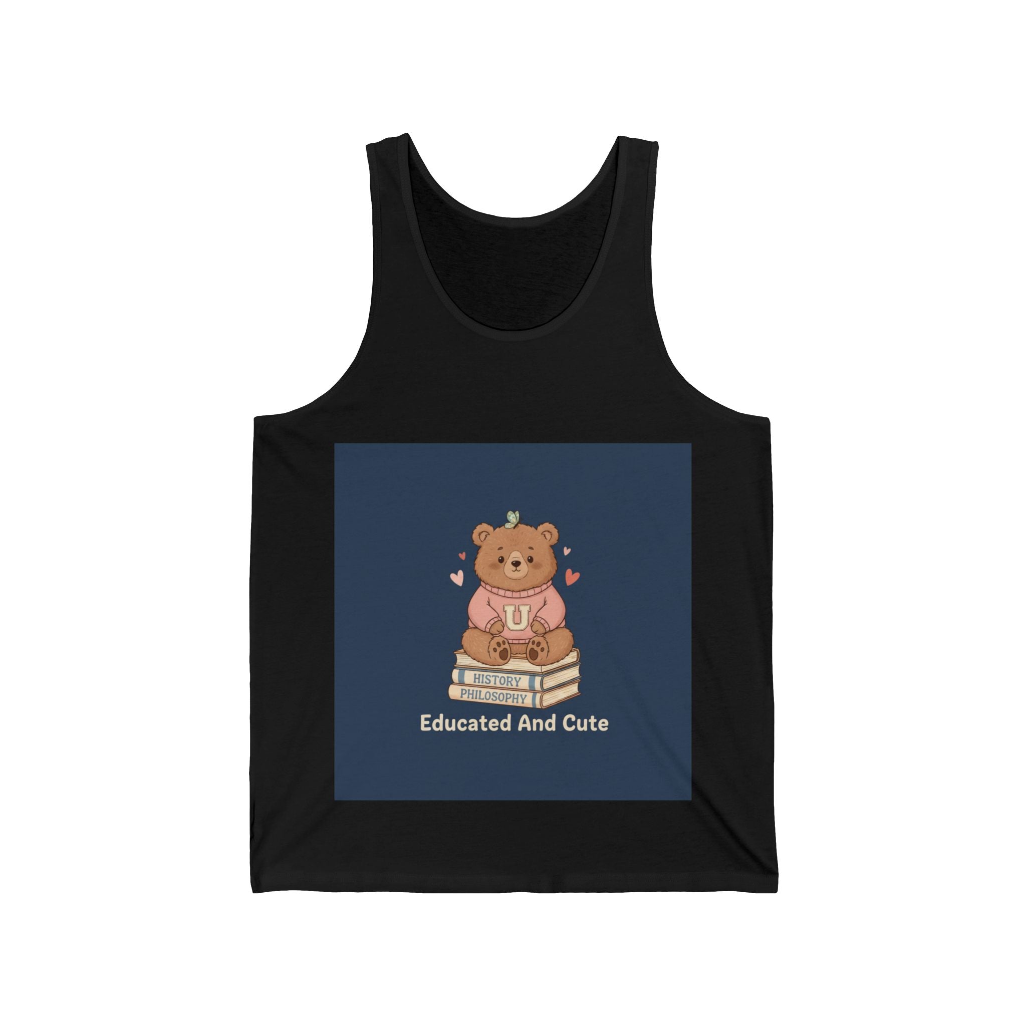 Bear Tank Top – Educated and Cute