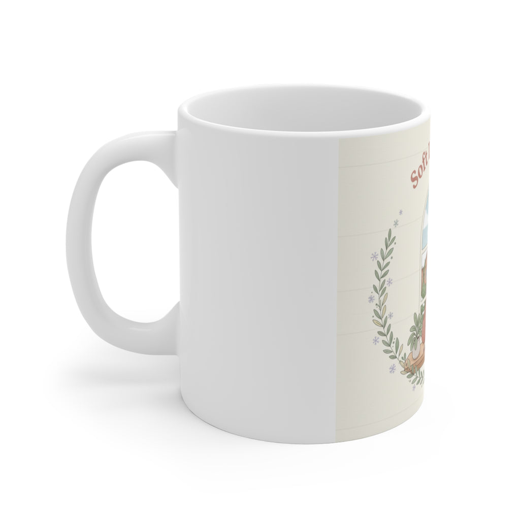 Soft Life Scholar Giraffe Mug 11oz