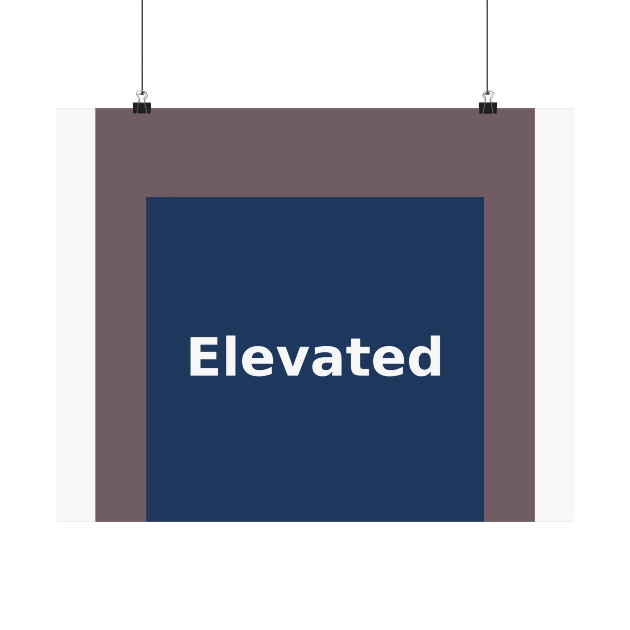 Elevated - KayKay Poster