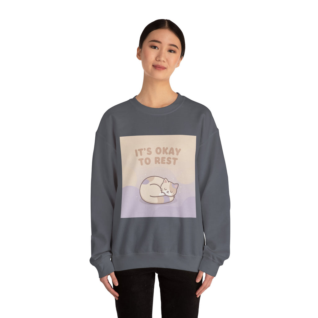 "NEEDS_OCR_SCAN" Black Cat Crewneck | College Girl Gift | Fashion | KayKay Classics