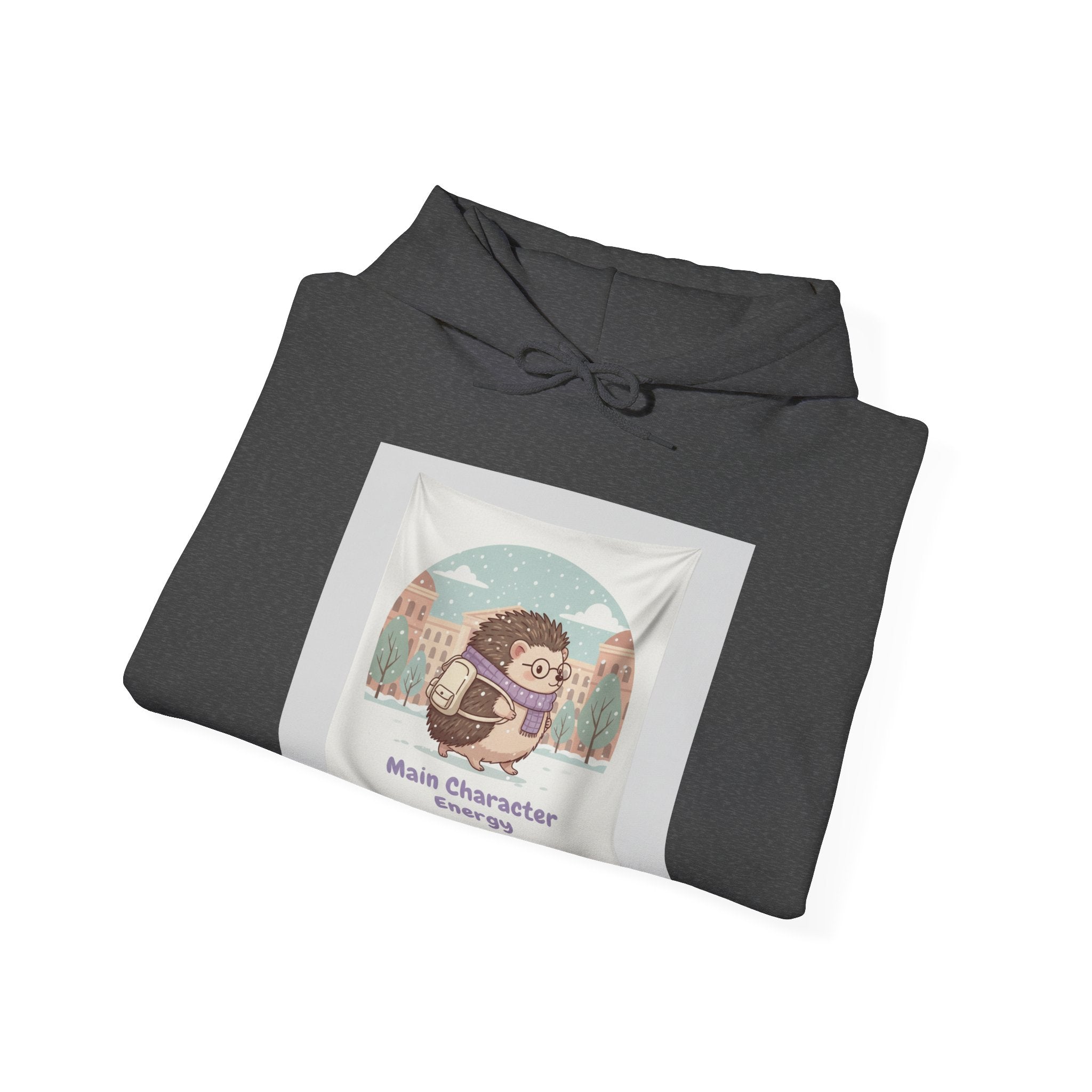 Main Character Energy Hedgehog Hoodie