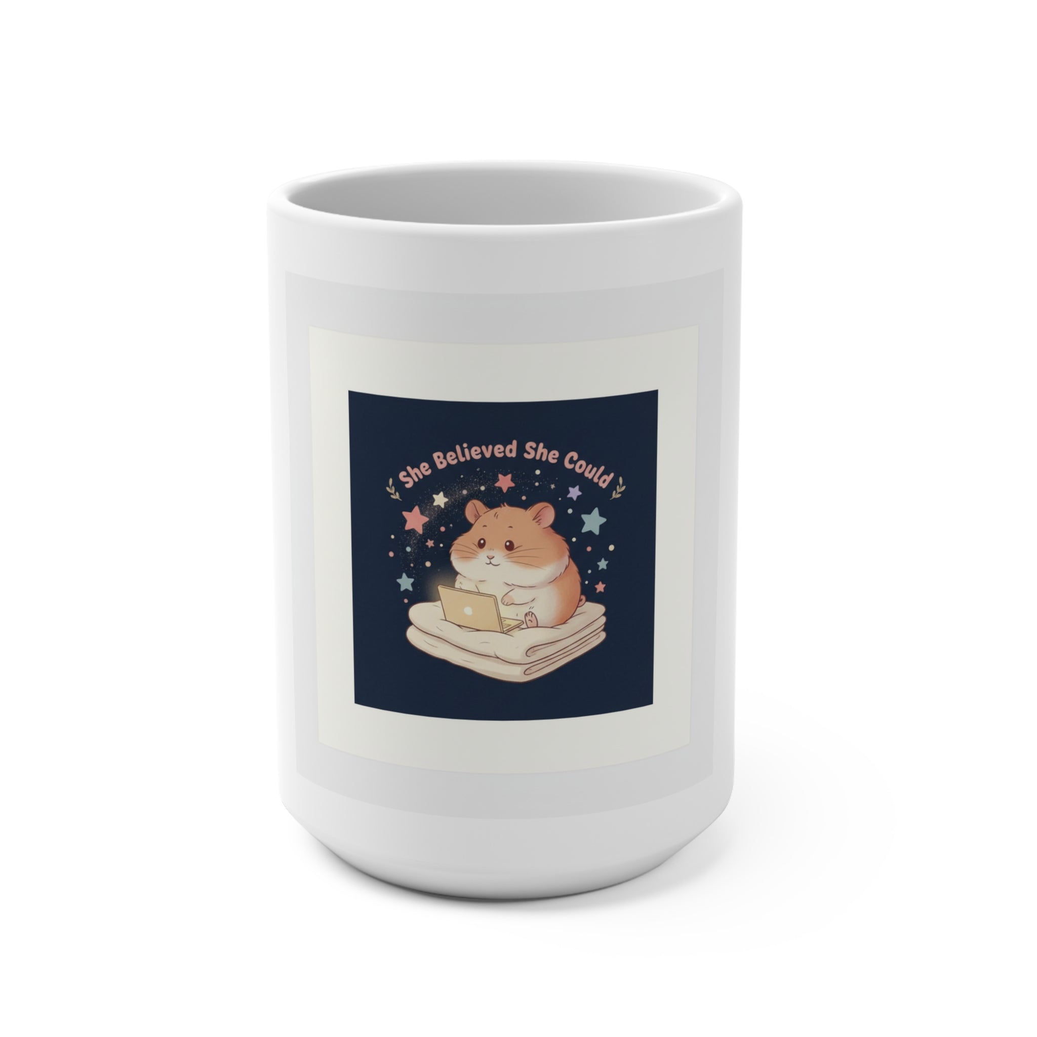 Bear Mug 15oz – She Believed She Could