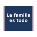 "La familia es todo" Black Cat Poster | College Girl Gift | Fashion | KayKay Classics