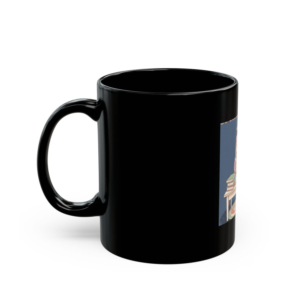 Owl Black Mug 11oz – Be Gentle With Yourself