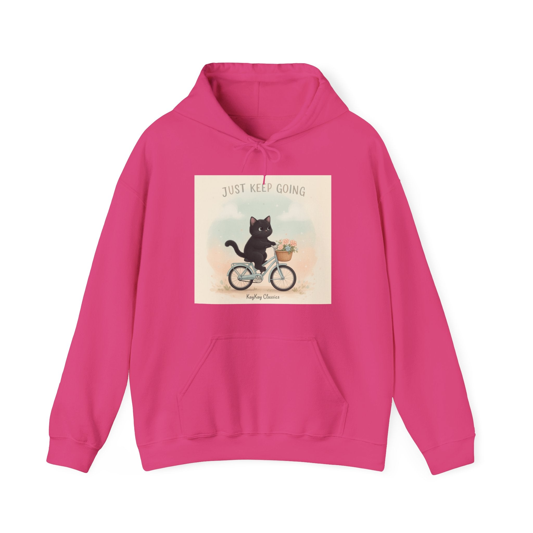 "Design" Black Cat Hoodie | College Girl Gift | Fashion | KayKay Classics