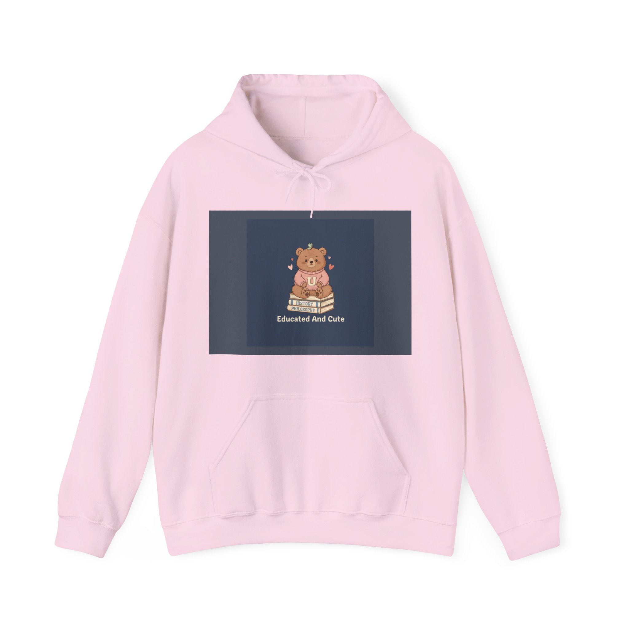 Bear Hoodie – Educated and Cute