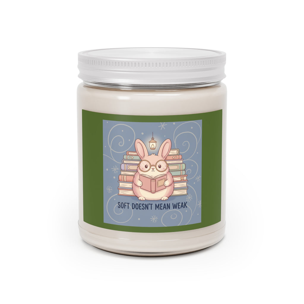 Bear Scented Candle – Soft Doesnt Mean Weak