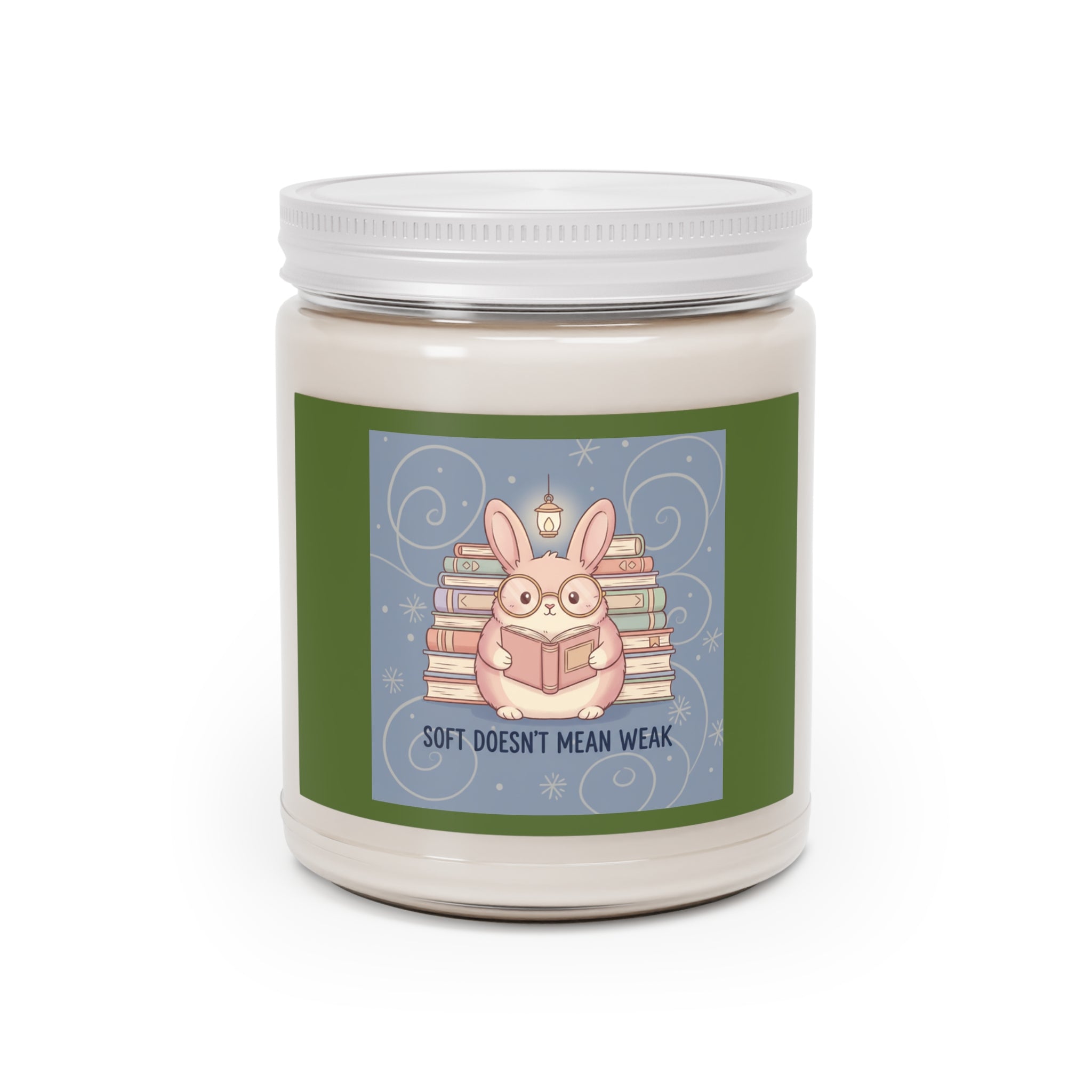 Bear Scented Candle – Soft Doesnt Mean Weak