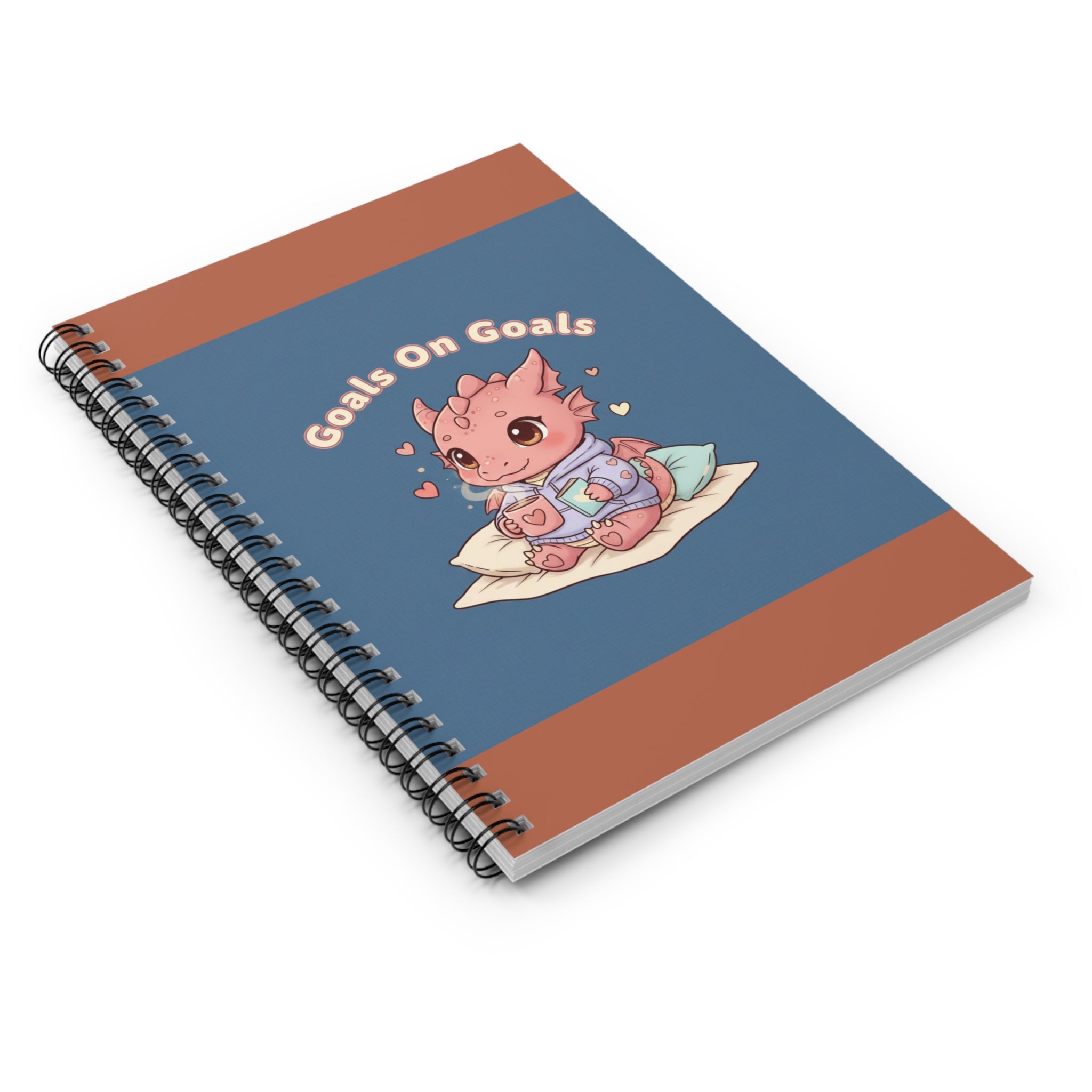 Dragon Spiral Notebook – Goals on Goals