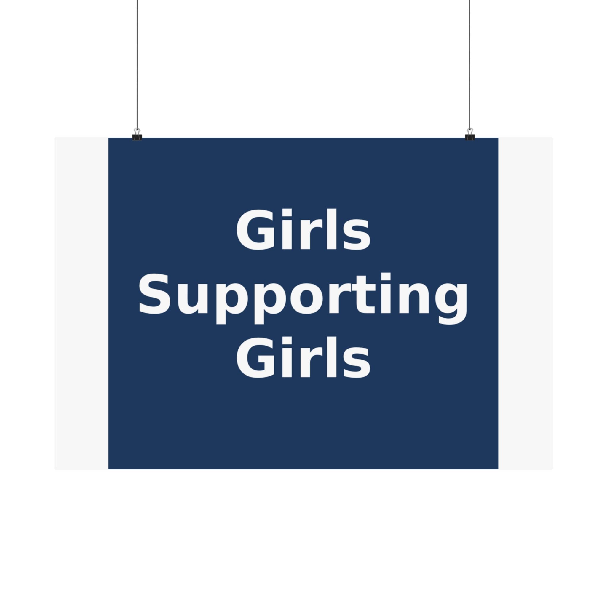 Girls Supporting Girls - KayKay Poster