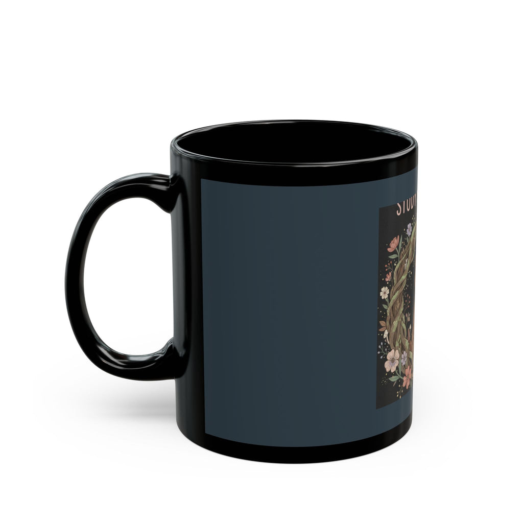 Bear Black Mug 11oz – Study Buddy Vibes