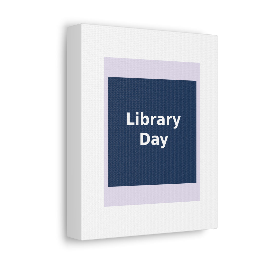 "Library Day" Black Cat Canvas | College Girl Gift | Fashion | KayKay Classics