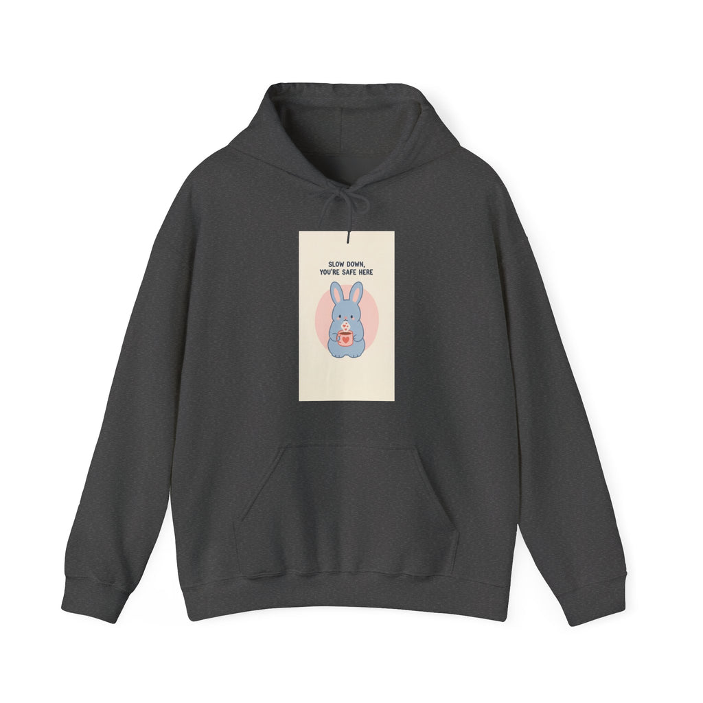 SLOW DOWN, YOURE SAFE HERE Hoodie