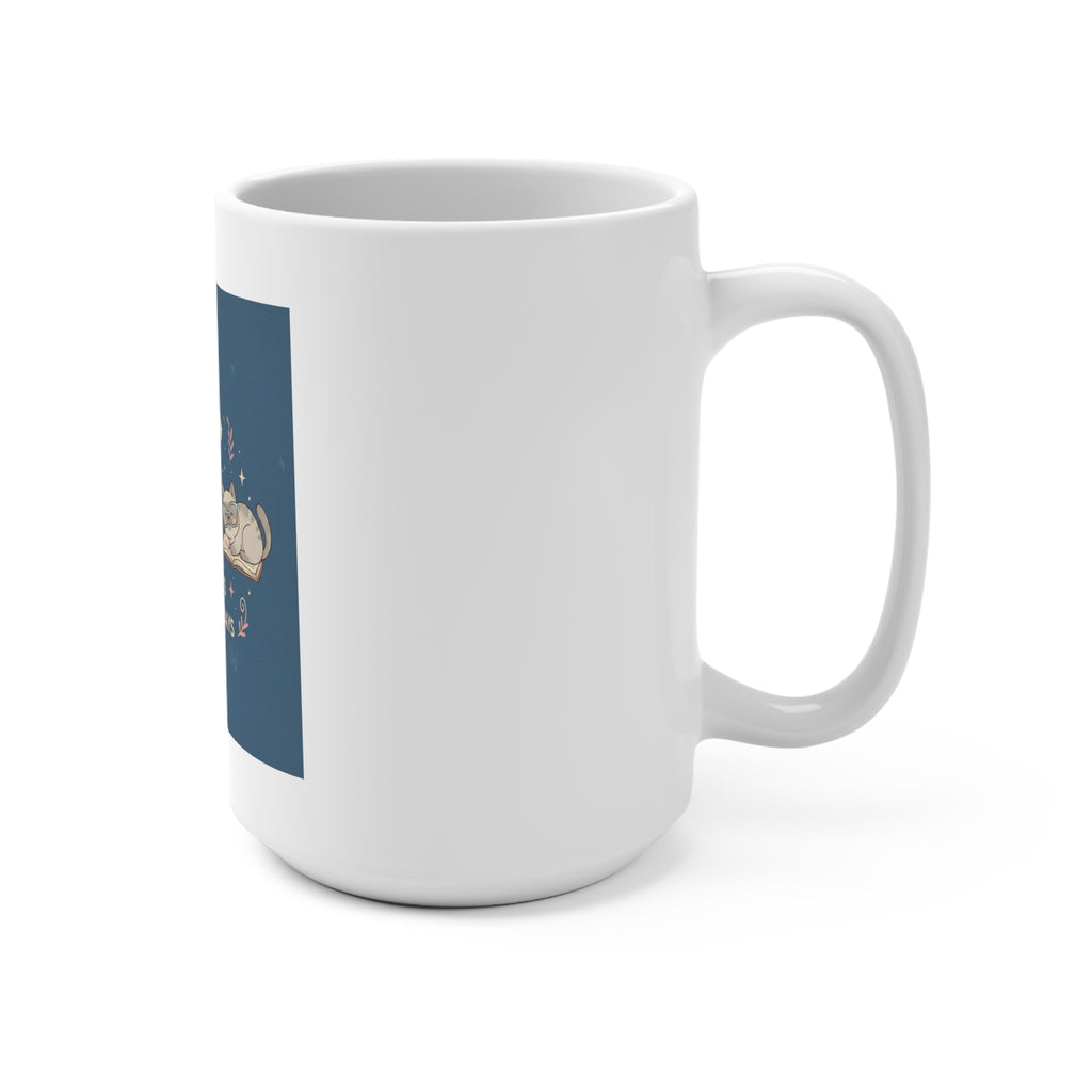 Cats With Glasses Mug 15oz – Library Days Are the Best Days