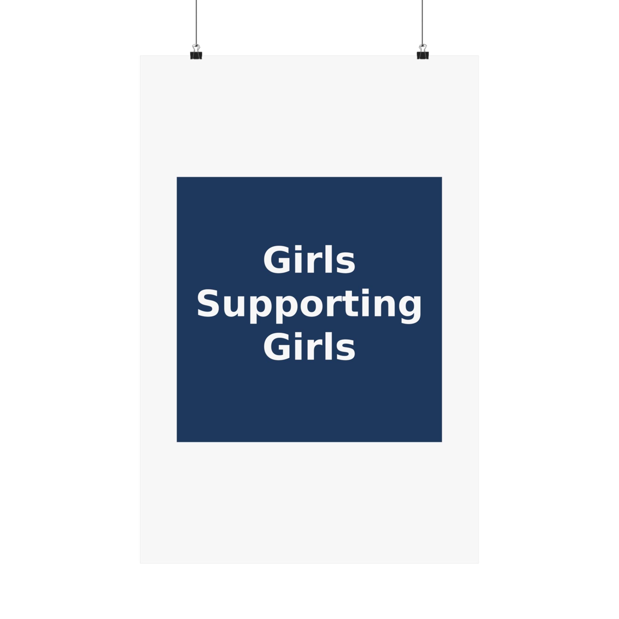 Girls Supporting Girls - KayKay Poster